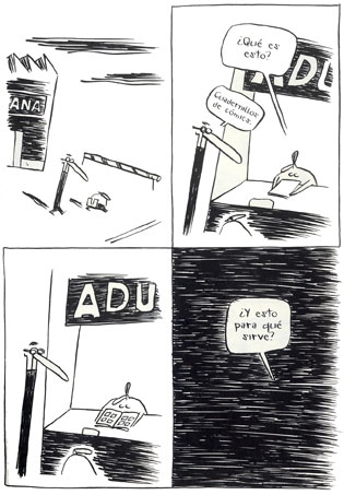 Ilustración de La teoría del arte versus la señora Goldgruber