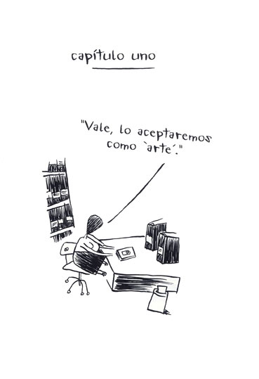 Ilustración de La teoría del arte versus la señora Goldgruber