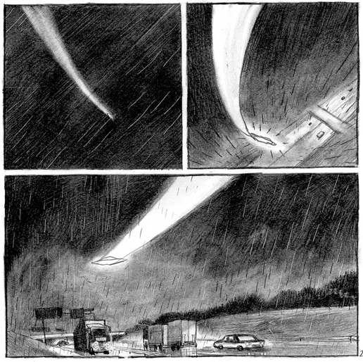 Ilustración de Caído del cielo