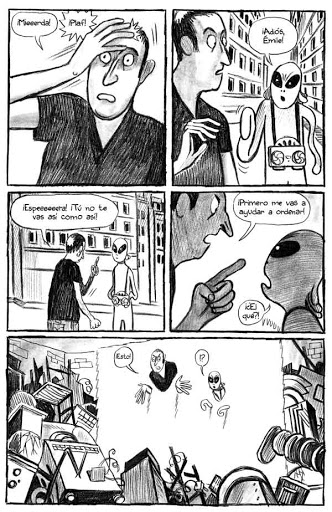 Ilustración de Caído del cielo