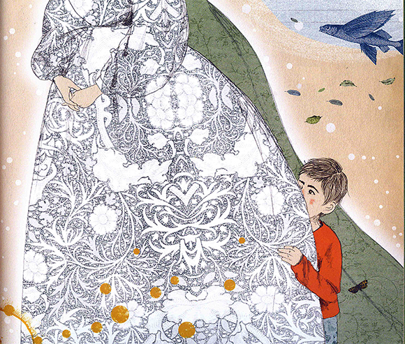 Ilustración de Oruam, el pequeño mago