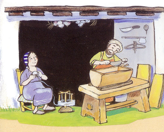 Ilustración de Y nació Jesús