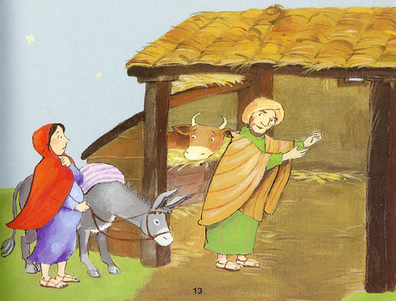 Ilustración de Y nació Jesús
