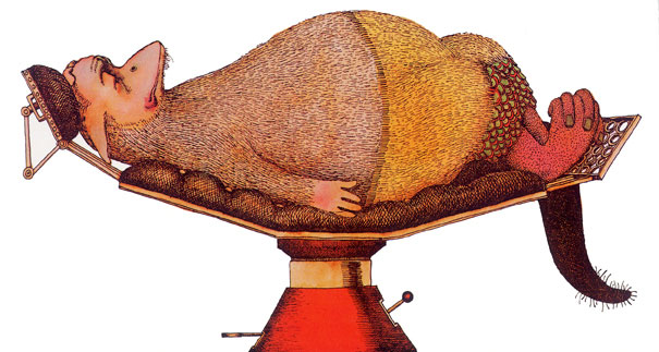 Ilustración de El bunyip