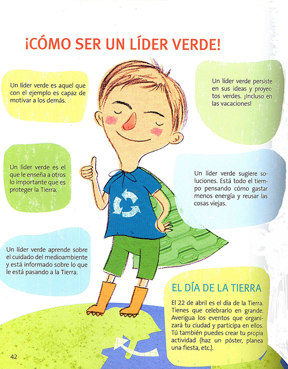 Ilustración de Ecos verdes