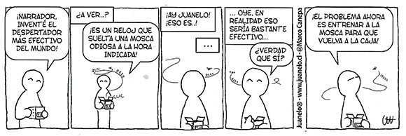 Ilustración de Juanelo. El librísimo