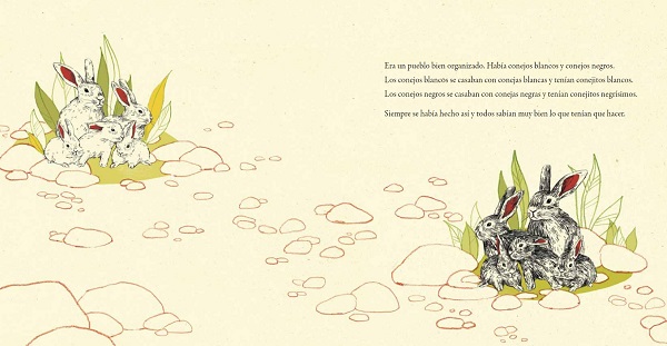 Ilustración de La conejita Marcela