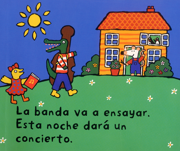 Ilustración de banda de Maisy
