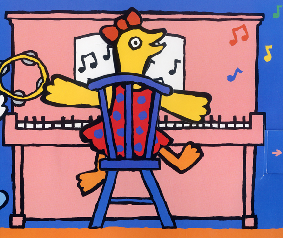 Ilustración de banda de Maisy