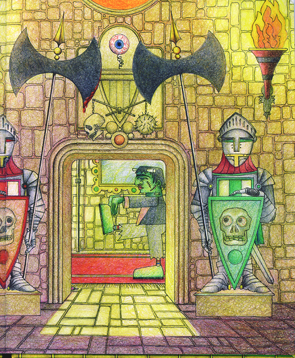Ilustración de Luces de feria
