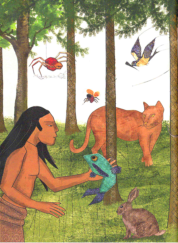 Ilustración de El cuento tradicional chileno