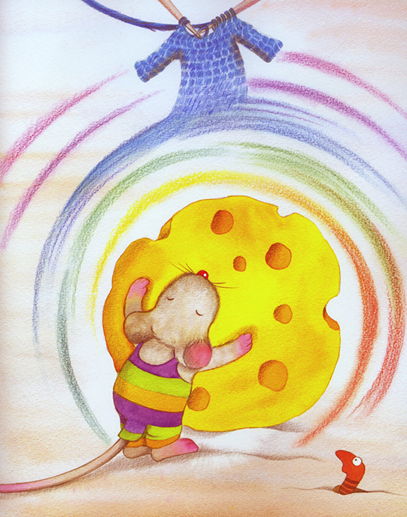 Ilustración de ovillo mágico
