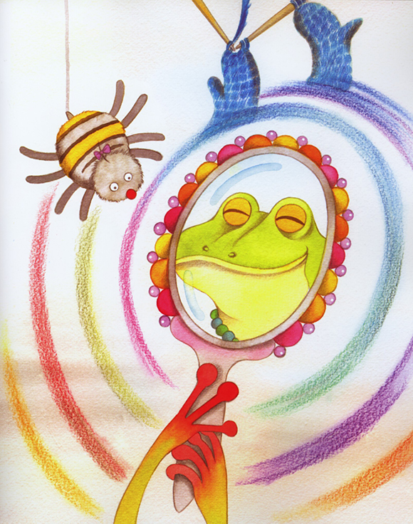 Ilustración de ovillo mágico