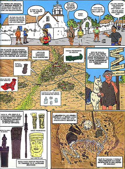 Ilustración de Chile Arqueológico