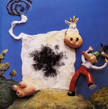 Ilustración de Moncho y la mancha. XX aniversario