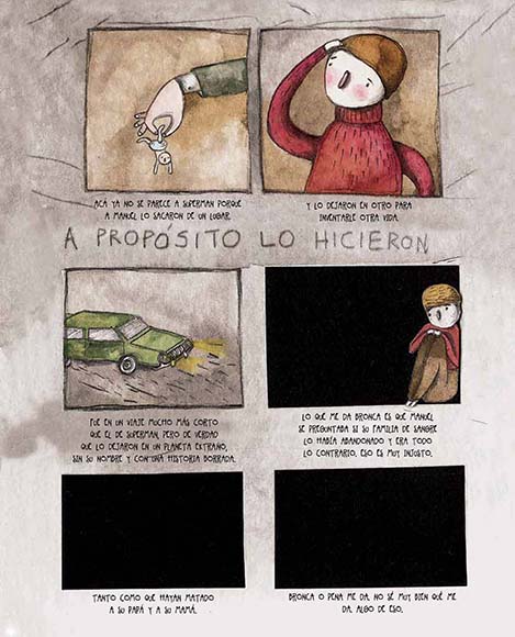 Ilustración de Quién soy. Relatos sobre identidad, nietos y reencuentros