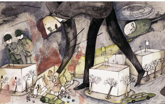Ilustración de Quién soy. Relatos sobre identidad, nietos y reencuentros