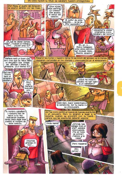 Ilustración de Alonso. Un héroe singular