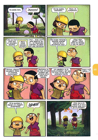Ilustración de Alonso. Un héroe singular