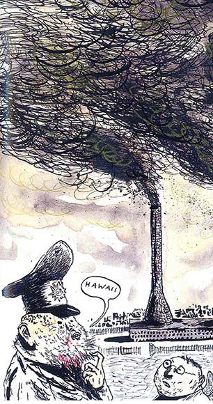 Ilustración de  Angelson H y el ultimátum