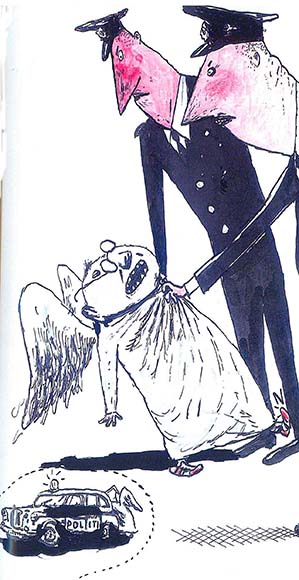 Ilustración de  Angelson H y el ultimátum