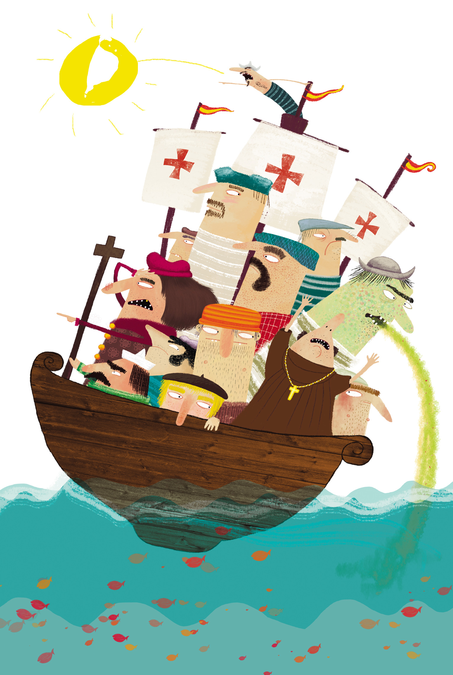 Ilustración de En los orígenes, los aborígenes: los pueblos originarios hacen teatro en nuestro escenario