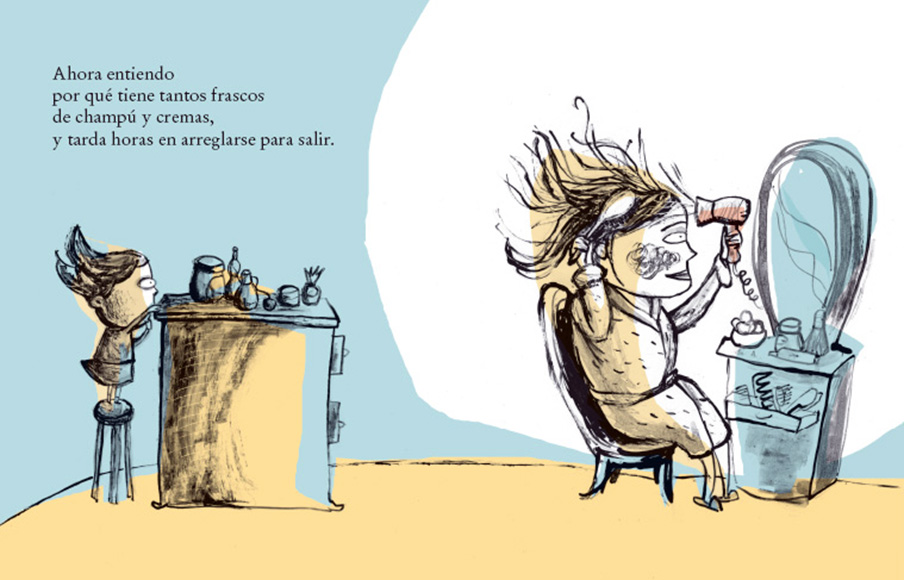 Ilustración de Secreto de familia