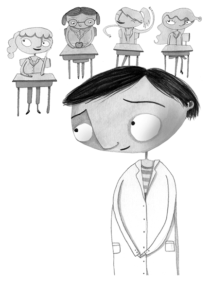 Ilustración de Te espero en Sofía