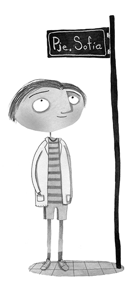 Ilustración de Te espero en Sofía