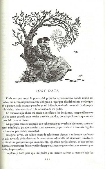 Ilustración de La imposible ruptura del señor espejo y otros cuentos 