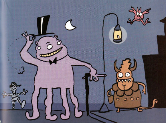 Ilustración de Los monstruos y tú