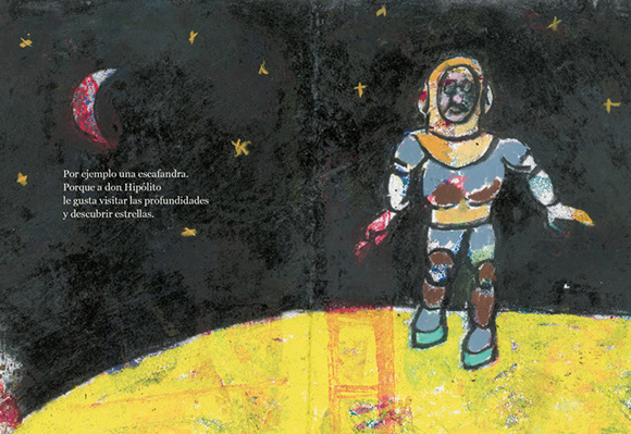 Ilustración de Don Hipólito, navegante