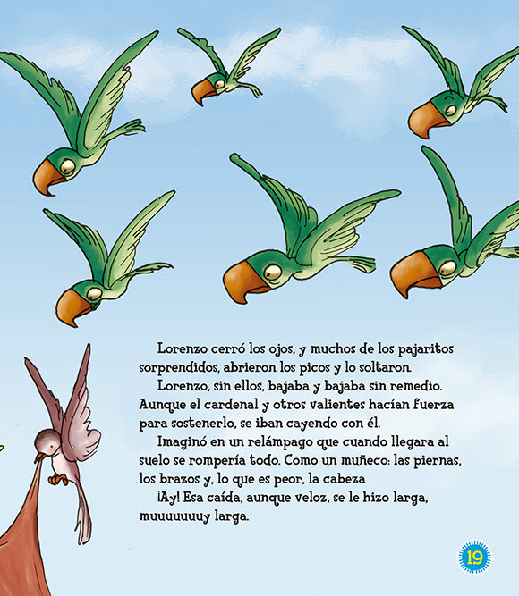 Ilustración de Palabra de pajarito
