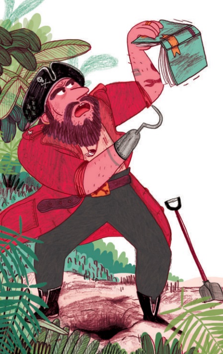 Ilustración de tesoro de Barracuda