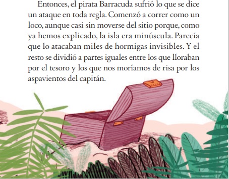 Ilustración de tesoro de Barracuda