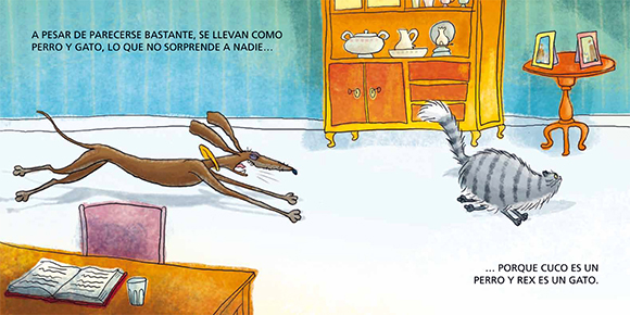 Ilustración de Como si fueran hermanos