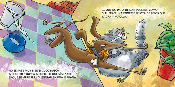 Ilustración de Como si fueran hermanos