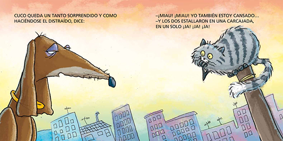 Ilustración de Como si fueran hermanos