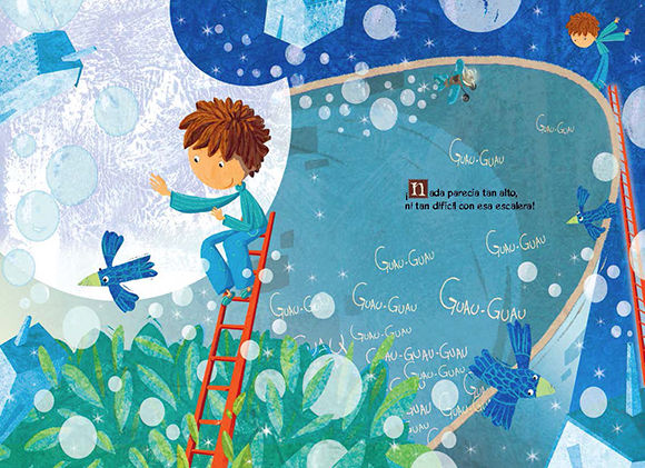 Ilustración de Seis cuadras con Cristian