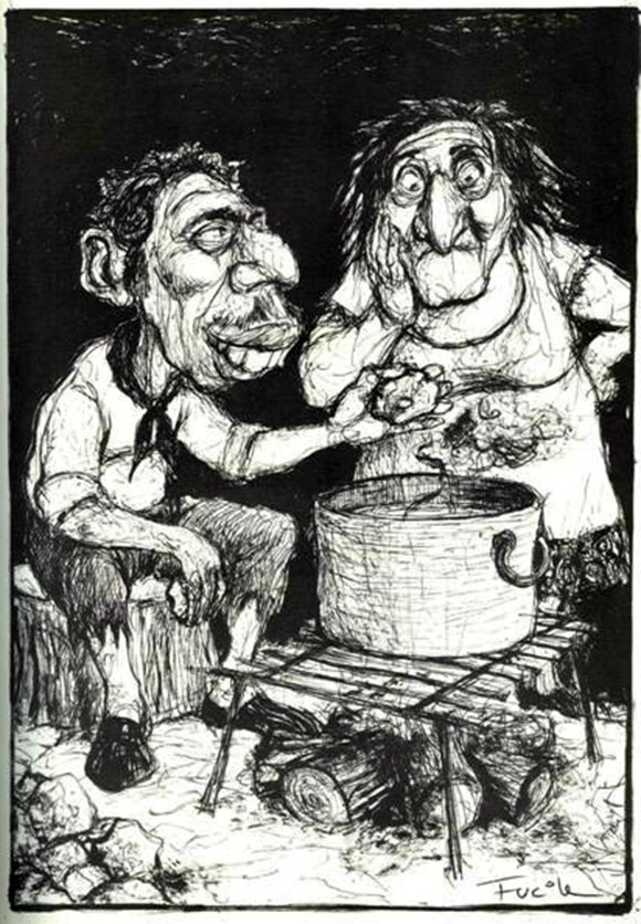 Ilustración de Cuentos de Pícaros. Relatos populares de América