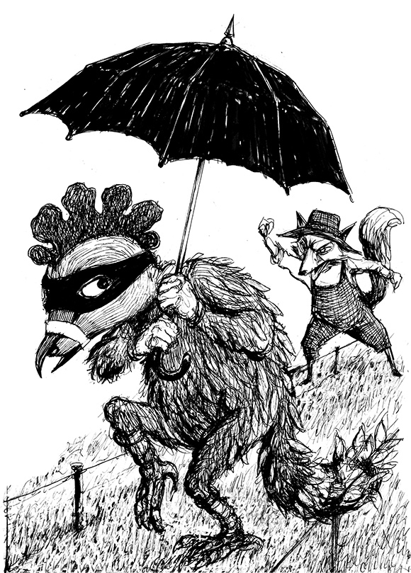 Ilustración de Cuentos de Pícaros. Relatos populares de América