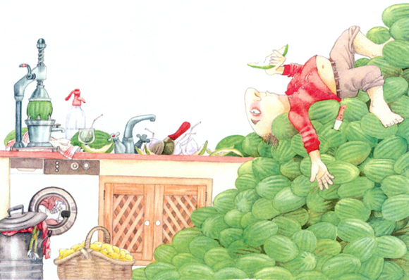 Ilustración de Valeriano Langarica