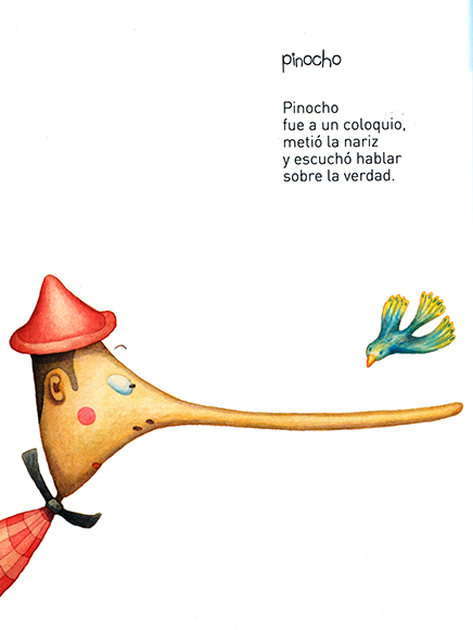 Ilustración de Rondel de rimas para niños y niñas
