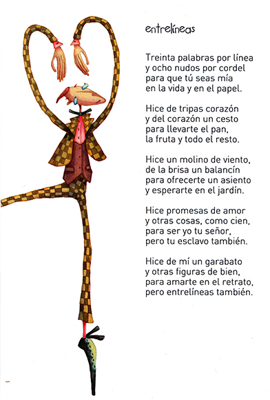 Ilustración de Rondel de rimas para niños y niñas