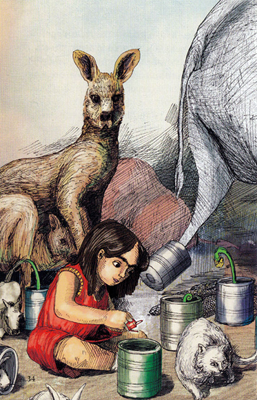 Ilustración de Maia