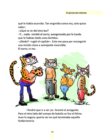 Ilustración de No hagas trato con un chancho y otros cuentos populares argentinos