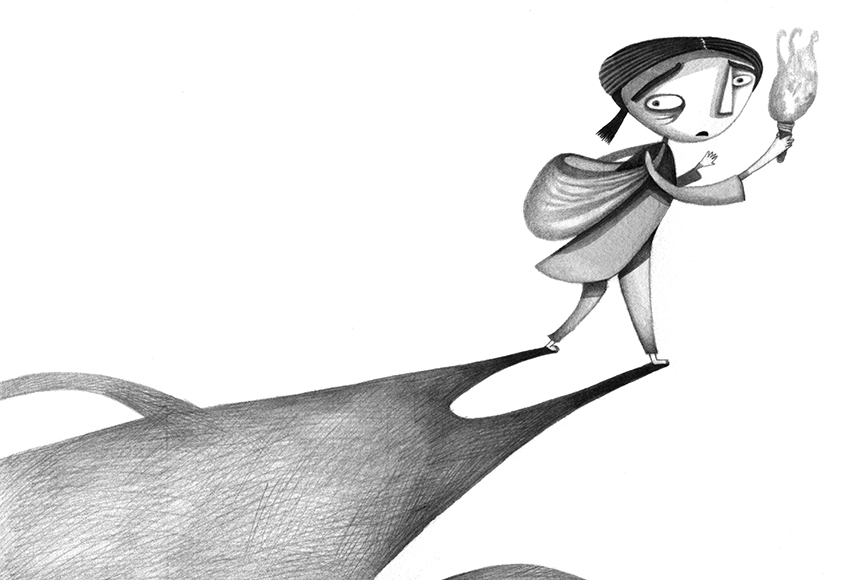 Ilustración de El Bagrub y otros cuentos de humor (i)lógico