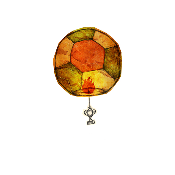 Ilustración de El globo de Cantoya