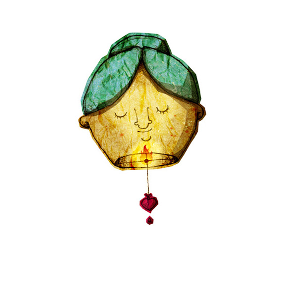 Ilustración de El globo de Cantoya