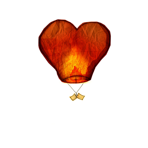 Ilustración de El globo de Cantoya